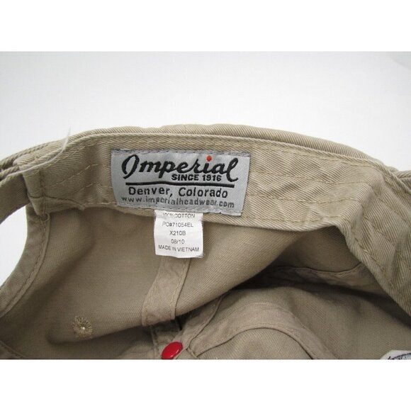 2011 Men's USGA Senior Amateur Kinlock Golf Adjustable Brown Hat - Picture 8 of 8